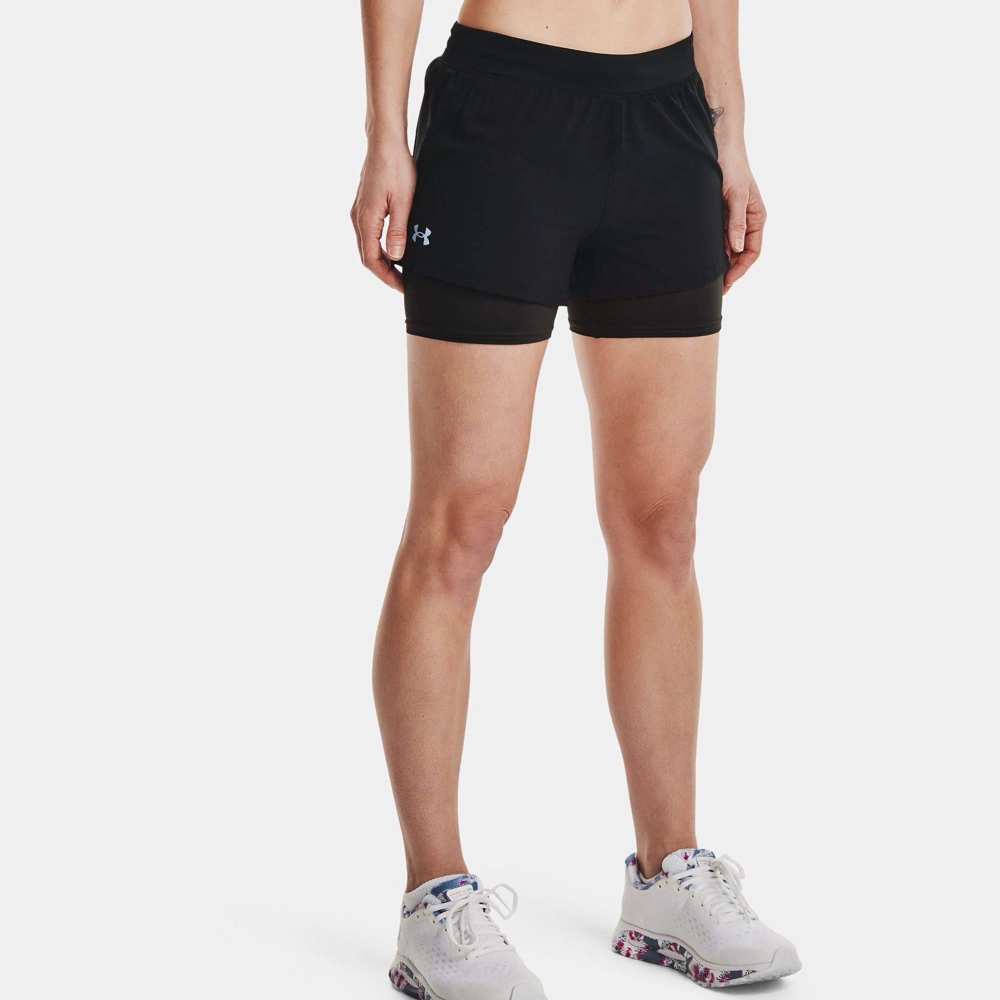 Shorts -  under armour UA Iso-Chill Run 2-in-1 Shorts